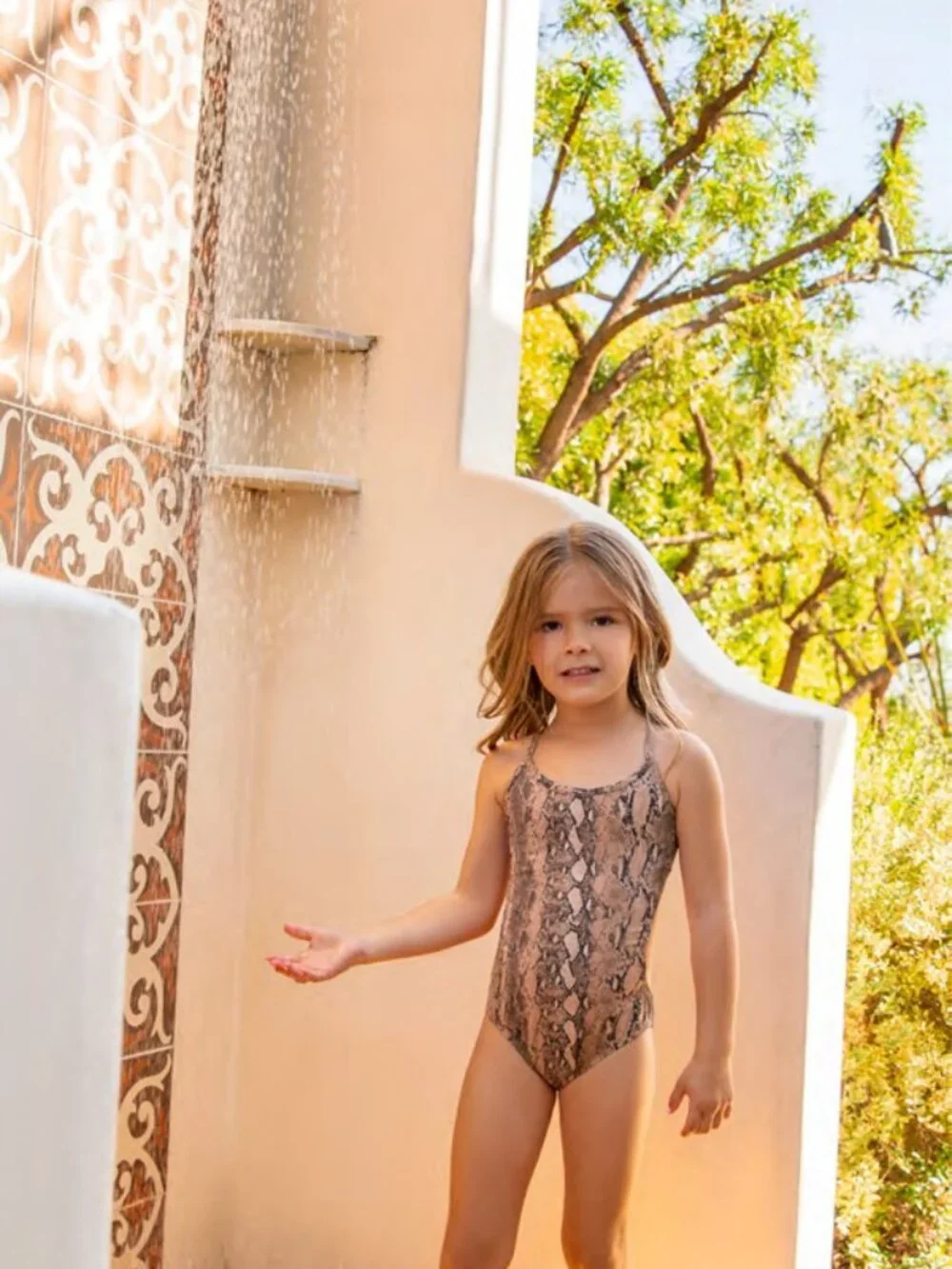 PQ Swim Kids Kaa Ayah Cut Out One Piece